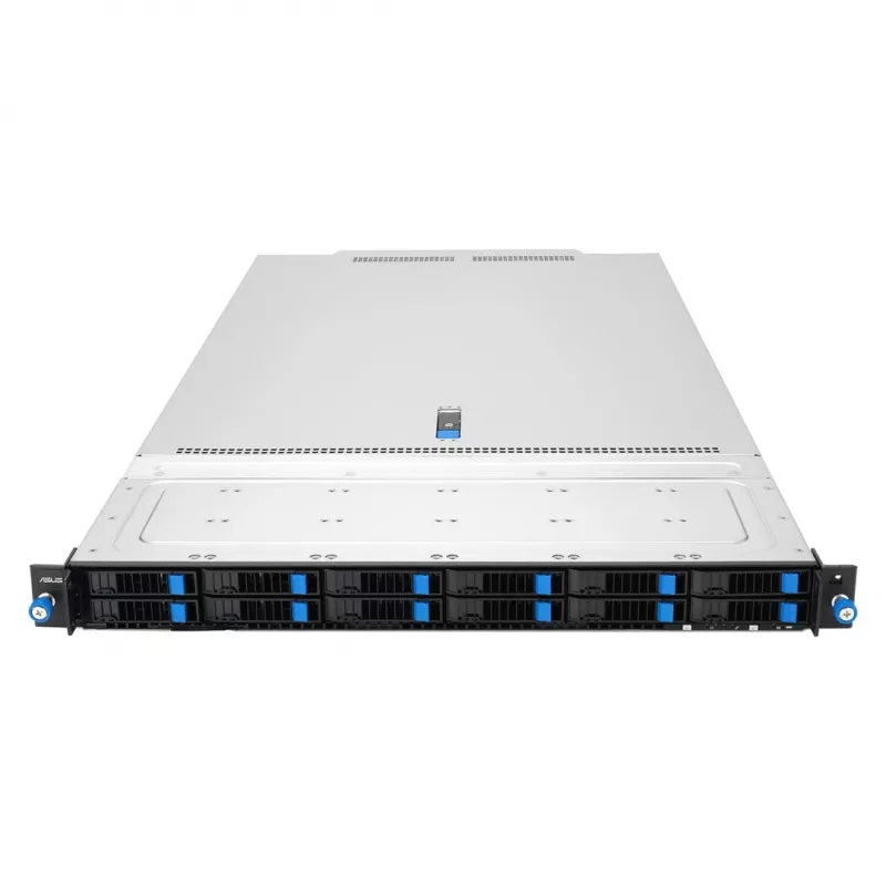 Rack 1U galddators ASUS ExperCenter Pro ERA100A B6 — Intel Core i5, 8GB DDR5, 4×2,5 collu sloti, 500W barošanas bloks, 1×PCIe 5.0 x16, 3×RJ‑45