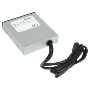 Akasa AK-ICR-27 iekšējais karšu lasītājs USB 3.2 Gen 1 melns, pelēks