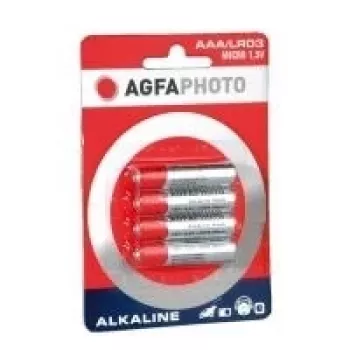 AgfaPhoto Akumulators 4 x AAA - sārma