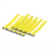 LogiLink - kabeļu saites - 30 cm - dzeltenas (iepakojums pa 10)