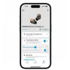 SENNHEISER Momentum MTW4 Bezvadu Bluetooth trokšņu slāpējošas sporta austiņas - Balts & Sudrabs