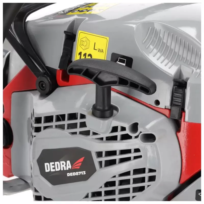 DEDRA DED8713 benzīna motorzāģis, 2,9 kW, 50 cm šina