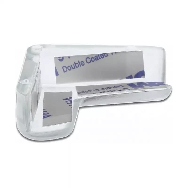 Stūra aizsargs pašlīmējošs DeLOCK 40 x 40 x 13 mm caurspīdīgs