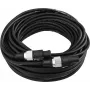 Skaļruņu kabelis Omnitronic 3022130P, 2×2,5 mm², 20 m, melns