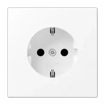 JUNG LS 1520 KI WWM Kontaktligzda Tips F, 16A 250V, Balta