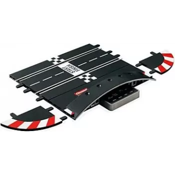 CARRERA 30352 Melni plastmasas trases segmenti rotaļu auto trasēm