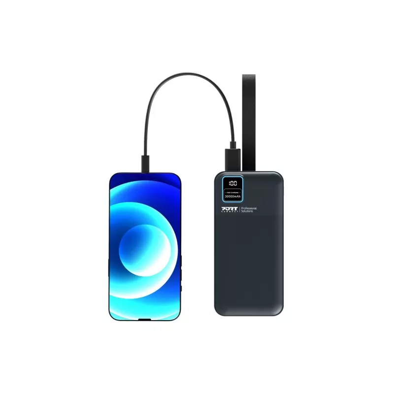 Portatīvais lādētājs Port Designs 907003 30000 mAh