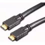 HDMI kabelis e p HDMV 401/20 LOSE — 20 m, HDMI Type A vīriešu-vīriešu, zeltīti kontakti, melns