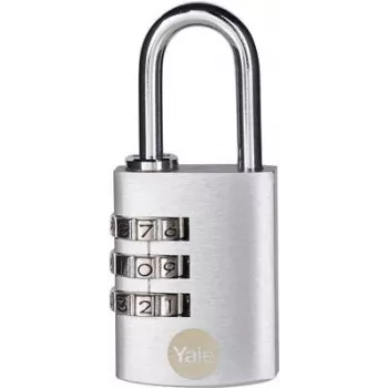 YALE Y151B/30/125/1 Kombinācijas slēdzene 30 mm Sudraba