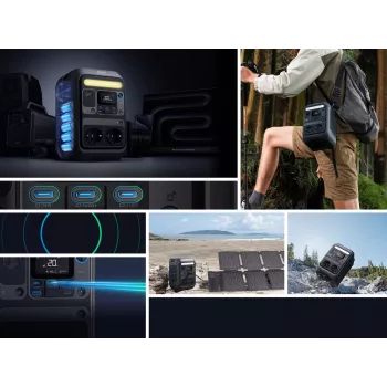 Anker SOLIX C300X pārnēsājama elektrostacija 7 LiFePO4 90000 mAh