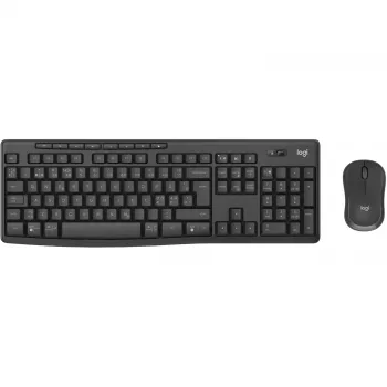 Logitech MK370 Combo for Business – bezvadu tastatūra un pele, RF + Bluetooth, QWERTY Nordic, grafīts