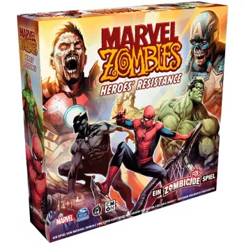 Galda spēle Asmodee Marvel Zombies Heroes' Resistance — kooperatīvs miniatūru Zombicide krosovers