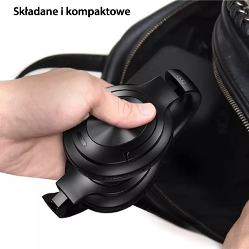 Usams Bluetooth 5.3 austiņas Over-Ear US-YH sērija Melnas TDLYEJYS01