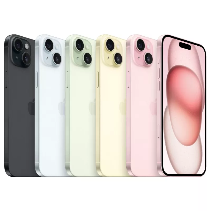 Apple iPhone 15 Plus 5G viedtālrunis – Dual-SIM / Iekšējā atmiņa 512 GB