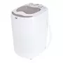 Veļas mazgājamā mašīna ar augšējo ielādi Adler AD 8055, portatīva, 3 kg ietilpība, krēmkrāsa, rotācijas vadība, 150 W