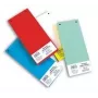Kartona starpsiena SMLT SK-D-SP/R 11×23,5 cm, sarkana, iepakojums 50 gab.
