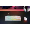 Tastatūra SteelSeries Apex 3 TKL US, balta