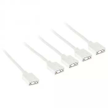 ARGB sadalītāja kabelis Kolink PGW-AC-KOL-157 30 cm balts 3-pin 5V ARGB
