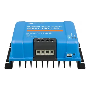 MPPT Saules lādētāja kontrolieris BlueSolar 150/35 — 150V PV ieeja, 35A uzlādes strāva