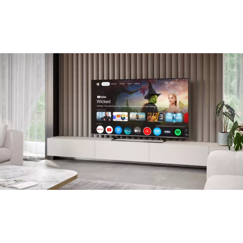Sharp 4K Ultra HD QLED MiniLED televizors | 65JP7265E | 55 collas | Smart TV | Google TV | UHD