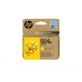 HP 924e EvoMore oriģinālā dzeltenā tintes kasetne
