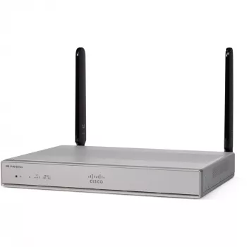 Cisco ISR 1100 maršrutētājs ar 4 DSL portiem (Annex A/M) un GE WAN portu