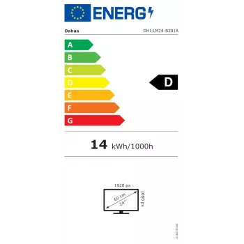 Dahua Technology LM24-B201A monitors 60.5 cm (23.8 collas) 1920 x 1080 pikseļi Full HD LED Melns