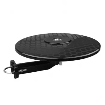Omnidirekcionāla aktīva TV antenna MACLEAN MCTV-102, DVB-T/T2 HEVC, 174–230 & 470–698 MHz, USB 5V, 75 Ω, āra/iekštelpām