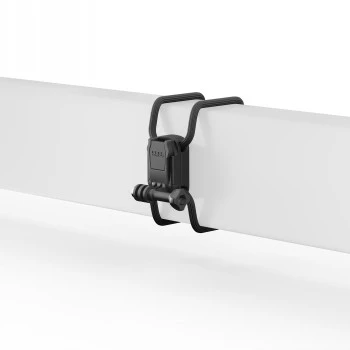 Montāžas plāksne GoPro HERO kamerām Elastīgs satvērējs Melna plastmasa