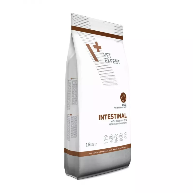 VET EXPERT Veterinary Diet Intestinal Dog - sausā barība suņiem - 12 kg