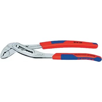 Knipex Alligator ūdenssūkņa knaibles 250mm, satvēriens 46mm, hromētas, 2K rokturis