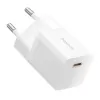 Baseus P10110909213-00 USB-C GaN5 mini 25W sienas lādētājs Balts