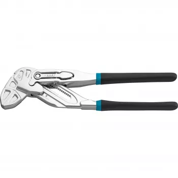 HAZET Kombinētā knaibles-uzgriežņu atslēga 762-18 melna/zila 180mm ar ātru regulēšanu