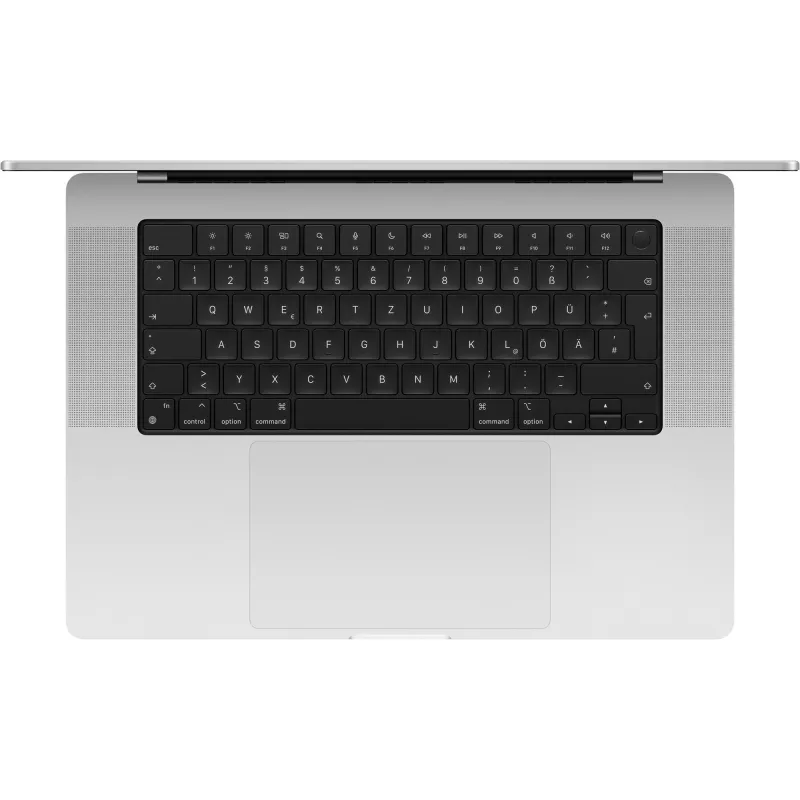 Apple MacBook Pro 16 M4 Max, Sudrabs, M4 Max (16-CPU/40-GPU), 48GB, 1TB, Vācu, 140 W USB-C Barošanas adapteris, MX2W3D/A