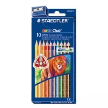 Staedtler Noris Club 128 krāsu zīmuļi 10 gab.