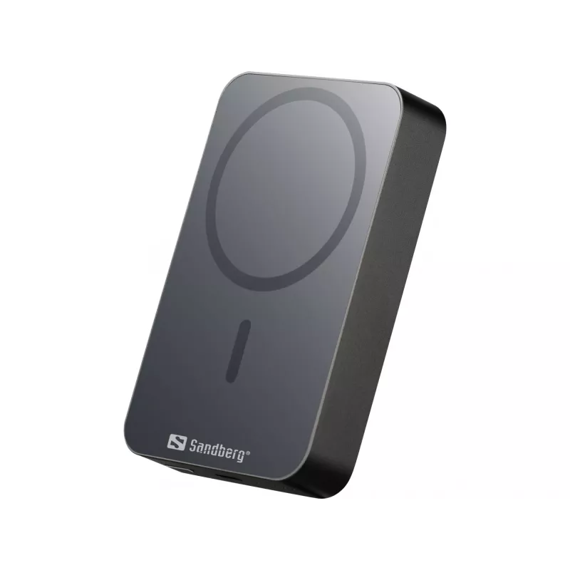 Pārnēsājamais lādētājs Sandberg Mag Wireless Powerbank 10000 ALU, 10000 mAh