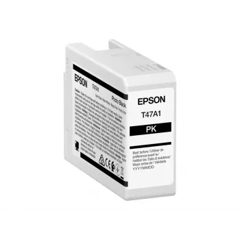 Epson UltraChrome Pro 10 T47A1 Photo Black oriģinālā tintes kasetne