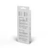 Savio CL-129 USB kabelis 2 m USB 2.0 USB A USB C Melns