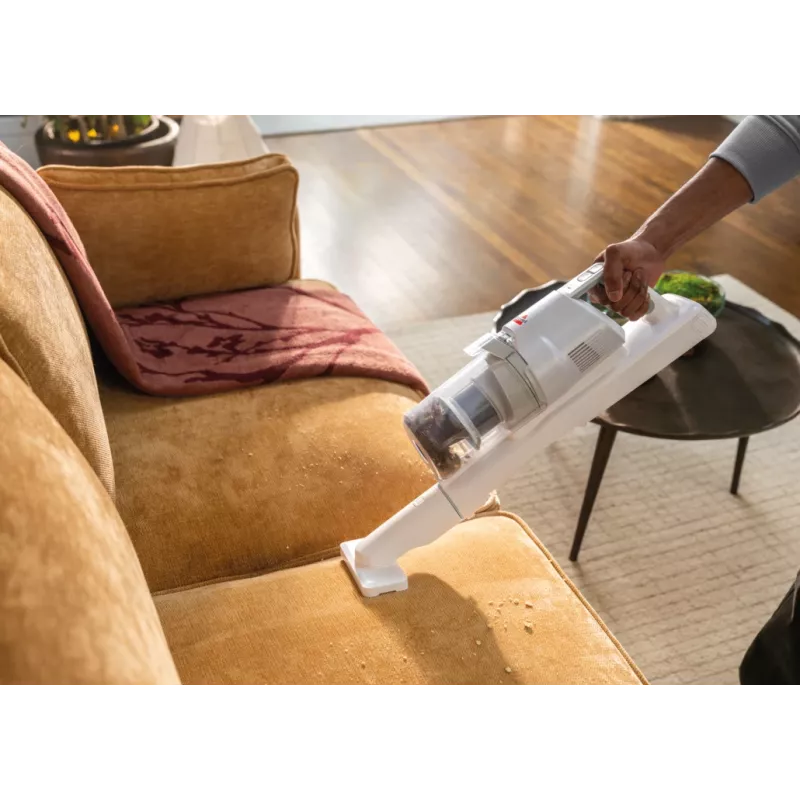 Bissell PowerClean bezvadu stieņputekļsūcējs | 200 W | darbības laiks līdz 40 min | silts balts/pelēks/spīdīgs sudrabs