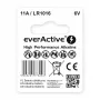 Baterija automašīnas tālvadības pultij everActive 11A LR1016 MN11 6V sārma, poga 10,3×16 mm, 1 gab.