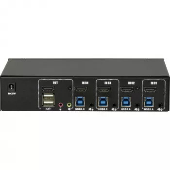 KVM slēdzis Inter-Tech IPC AS-41HUS 4 porti USB