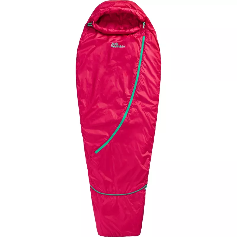 Jack Wolfskin guļammaiss GROW UP DREAMER (rozā)