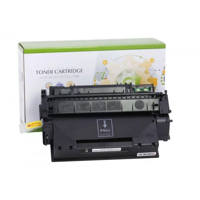 Saderīgs Static-Control kasetne Hewlett-Packard Q5949X/Q7553X/CRG-708H/CRG-715H, Melna, 7000 lpp.