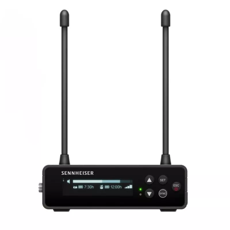 Sennheiser EW-DP 835 SET (R4-9) - kameras komplekts ar miniatūru raidītāju un rokas mikrofonu ar MMD 835 kapsulu, 552-608 MHz