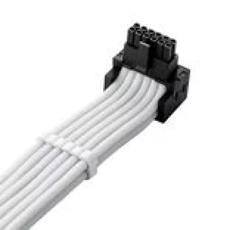 CableMod C-Series Pro pagarinājuma kabelis Variante B 90, 16‑Pin uz 4x 8‑Pin PCIe