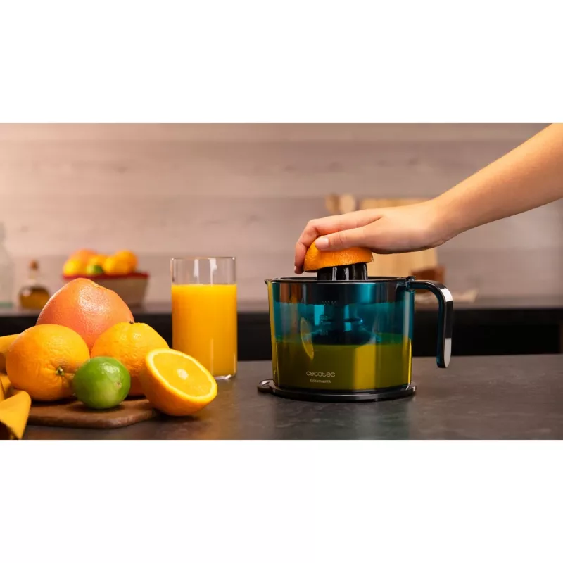 Citrusaugļu spiede EssentialVita Adjust Black, melna/zila