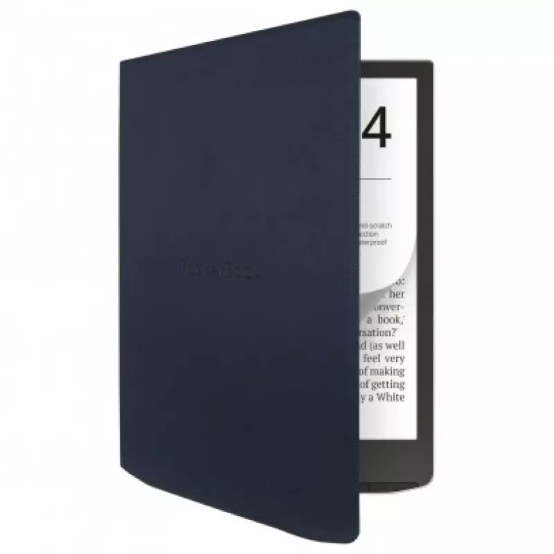 PocketBook Charge apvalks HN-QI-PU-743G-NB-WW 7,8 collu InkPad 4 / Color 2 / Color 3, tumši zils