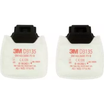 3M Secure Click daļiņu filtrs P3 R D3135 2 gab.