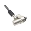 Slēdzene ar trosi DICOTA D31540 Melna 2 m