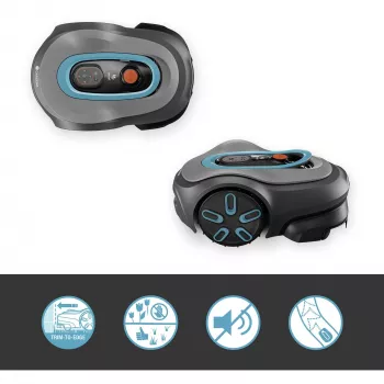 Robotiskais zāles pļāvējs Gardena smart SILENO pro Battery 600 m² 16 cm